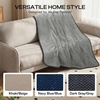image:imageLuciphia Waterproof Blanket for Small Dog Cat Puppy UltraSoft amp Calming Pet Throw Reversible Warm Fleece Durable Furniture Crate Couch Cover Protector Machine Washable Leakproof Beige S 40x28Grey