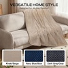 image:imageLuciphia Waterproof Blanket for Small Dog Cat Puppy UltraSoft amp Calming Pet Throw Reversible Warm Fleece Durable Furniture Crate Couch Cover Protector Machine Washable Leakproof Beige S 40x28Beige