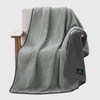 image:imageLuciphia Waterproof Blanket for Small Dog Cat Puppy UltraSoft amp Calming Pet Throw Reversible Warm Fleece Durable Furniture Crate Couch Cover Protector Machine Washable Leakproof Beige S 40x28Grey