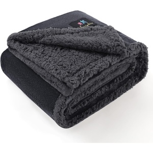 image:imageLuciphia Waterproof Blanket for Dog Washable Reversible Sherpa Fleece Throw Blanket for Bed Couch Soft Liquid Pee Proof Furniture Cover Protector for Small Medium Large Pet Cat Grey 35 x 25Grey