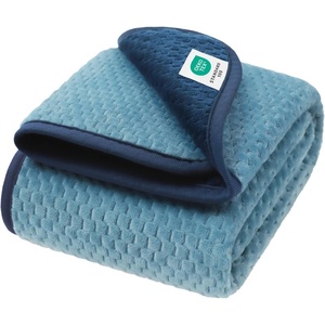 image:imageLuciphia Waterproof Blanket for Small Dog Cat Puppy UltraSoft amp Calming Pet Throw Reversible Warm Fleece Durable Furniture Crate Couch Cover Protector Machine Washable Leakproof Beige S 40x28Blue